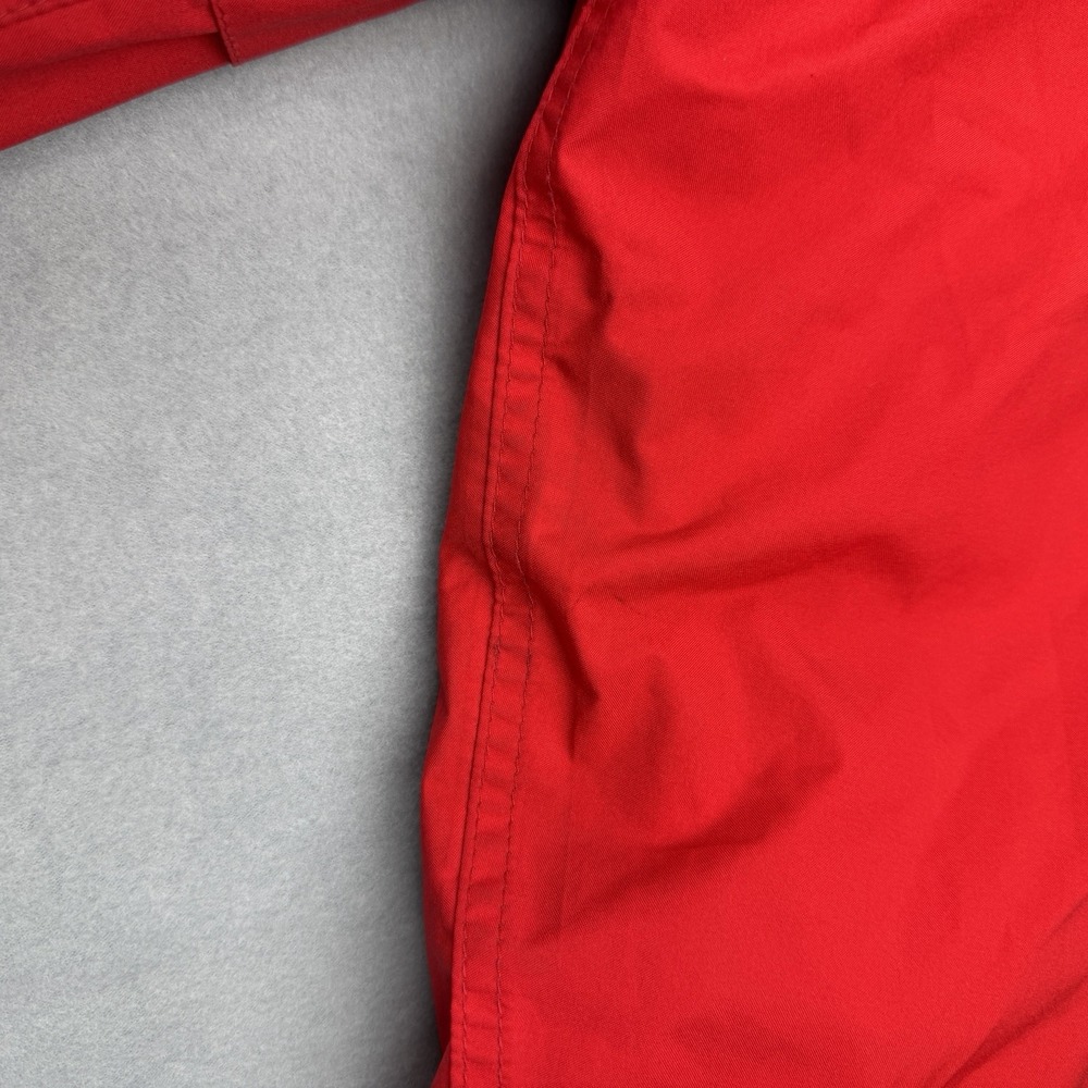Vtg Eddie Bauer Gore-Tex Ski Jacket Premium Goose Down Mens Medium Red Blue Coat - Picture 14 of 14